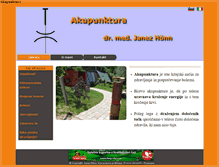 Tablet Screenshot of akupunktura-janezhonn.com